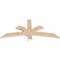 Ekena Millwork Davenport Smooth Timber Gable Bracket, Douglas Fir, 48"W x 22"H x 1 1/2"D x 3 1/2"F, 11/12 Pitch GBW048X22X0204DAV00SDF - alternate 2